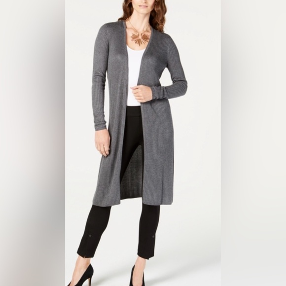INC International Concepts Sweaters - INC Duster Long Cardigan Size Small